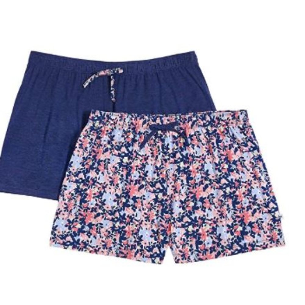 New! Jane and Bleecker Womens 2-Pack Sleep Short